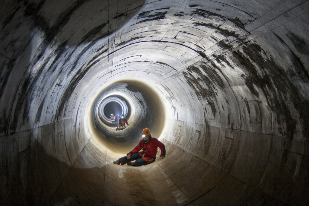 Il tunnel artificiale della Galleria Taioli, Monti Lessini veronesi, Taioli (VR) - foto S-Team